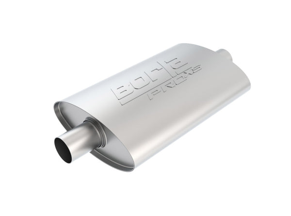 Borla Pro-XS 2" Oval Turbo Muffler - 14" x 9-1/2" x 4"