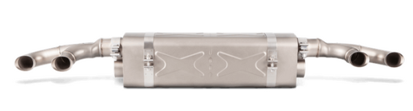 Akrapovic Slip-On Line Titanium Muffler  Porsche 911 Turbo/Turbo S 991.2 (2016-2017)