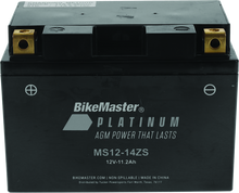 Load image into Gallery viewer, BikeMaster AGM Battery - MS12-14ZS