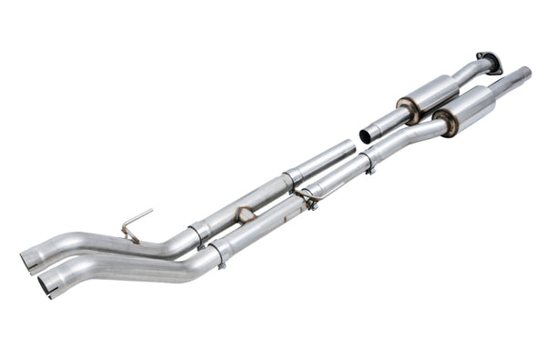 AWE Tuning 1FG Resonated Performance H-Pipe 3in for 2017+ Ford F-150 Raptor