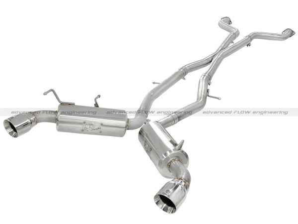 aFe Takeda 2.5" SS Cat-Back Exhaust System for 2009-2013 Nissan 370Z V6 3.7L