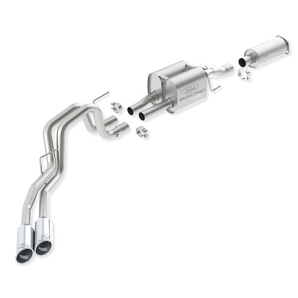 Ford Racing 2011-2014 F-150 SVT Raptor 6.2L Cat-Back Touring Exhaust System - 145-inch WB