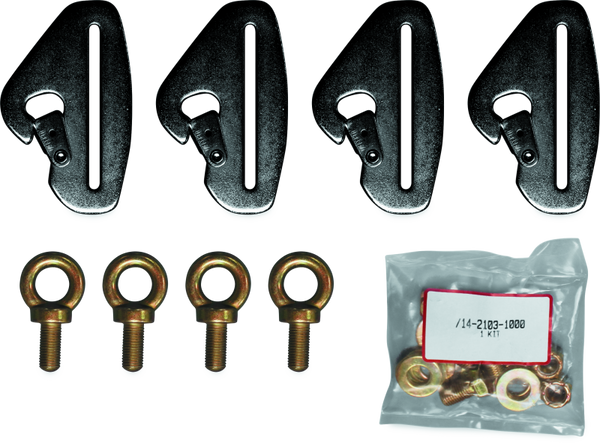 DragonFire Racing Harness Mounting Kit for 2013+ Can-Am Maverick X3 Models - Quick Release