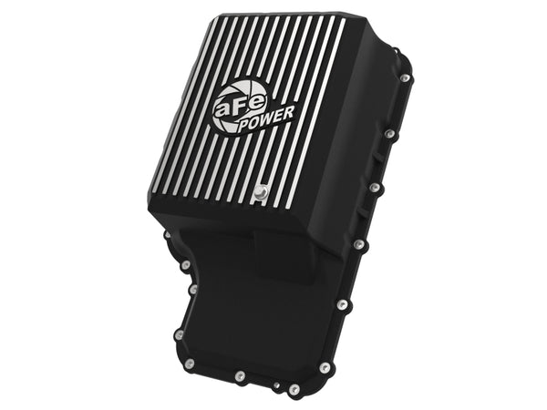 aFe POWER Street Series Transmission Pan for 20-21 Ford Truck 10R140 - Black