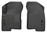 Husky Liners 07-12 Dodge Caliber / 07-12 Jeep Compass WeatherBeater Front Row Black Floor Liners