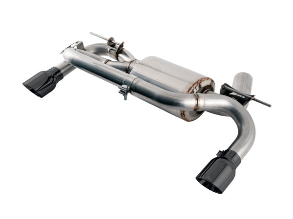 AWE Tuning BMW F3X 340i Touring Edition Axle-Back Exhaust - Diamond Black Tips