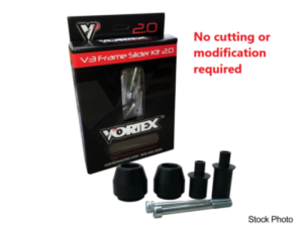 Vortex Racing 13-15 Honda CBR 500 R V3 2.0 Frame Slider Kit- No Cut