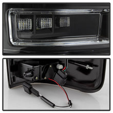 Load image into Gallery viewer, Spyder 04-08 Ford F-150 Projector Tail Lights - Light Bar DRL LED - Black ALT-YD-FF15004V2-LBLED-BK