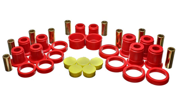 Energy Suspension Red Rear End Control Arm Bushing Set for 2002-2007 GM SUVs