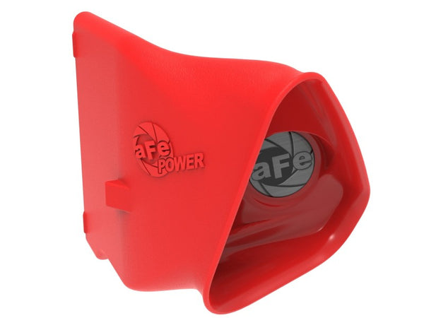 aFe Power Dynamic Air Scoop for 2015-2020 Ford Mustang 2.3L L4, 3.7L V6, 5.0L V8 - Red