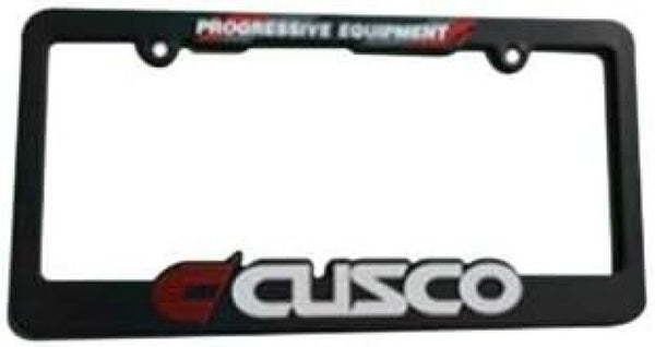 Cusco Black USDM Spec Limited License Plate Frame