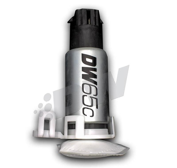DeatschWerks DW65v Series 265 LPH Compact In-Tank Fuel Pump w/ VW/Audi 1.8T / 3.2 VR6 AWD Set Up Kit