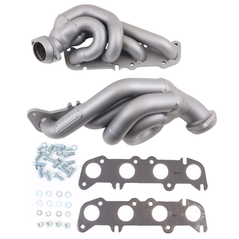 BBK 11-14 Ford F-150 Coyote 5.0 Shorty Tuned Length Exhaust Headers - 1-3/4in Titanium Ceramic