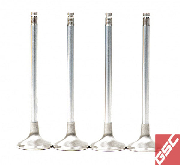 GSC Power Division Honda B-Series Exhaust Valves - 28mm Head, 6mm Stem (Set of 8)