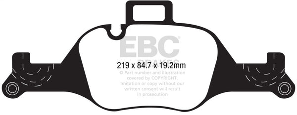 EBC Redstuff Performance Brake Pads for 2017+ BMW 530 G30