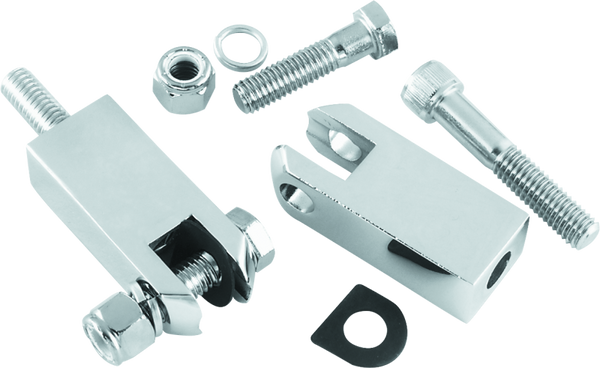 Bikers Choice Chrome Passenger Peg Mount Kit for Harley-Davidson Sportster 19832003 (Replaces H-D 50610-80T)