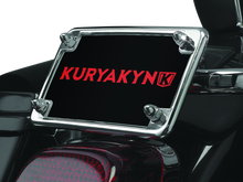 Load image into Gallery viewer, Kuryakyn License Frame &amp; Backing Plate Set 4in X 7in Chrome