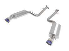 Load image into Gallery viewer, aFe Lexus IS350 14-22 V6-3.5L Takeda Axle-Back Exhaust System- Blue Tip