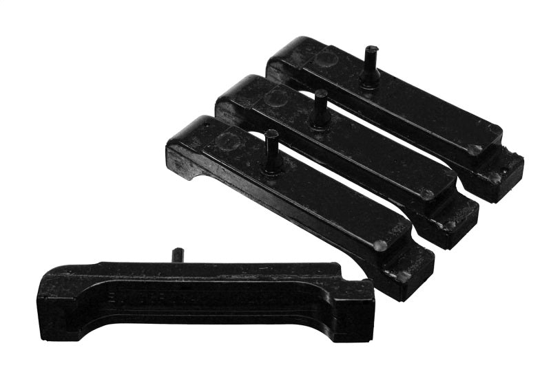 Energy Suspension GM BBC Black Radiator Isolator Pad Set - 4 Row