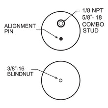 Load image into Gallery viewer, Firestone Ride-Rite Replacement Bellow 267C (For Kit PN 2361/2384/2430/2350/2458/2377) (W217606397)