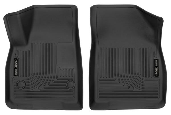 Husky Liners X-Act Contour Black Floor Liner for 17-23 Cadillac XT5 & GMC Acadia 2nd Row Bench