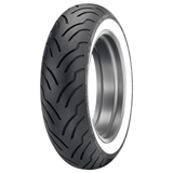 Dunlop American Elite Bias Rear Tire - MU85B16 M/C 77H TL  - Wide Whitewall