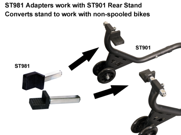 Vortex Racing Rear Stand Conversion for No Spools
