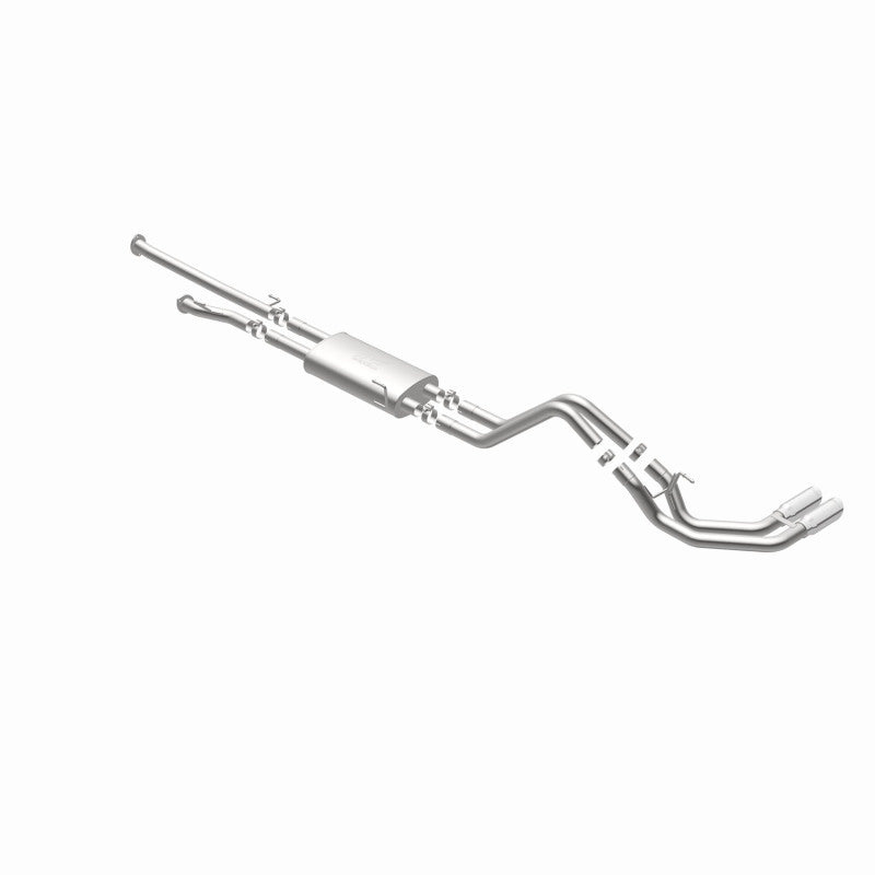 MagnaFlow 14 Toyota Tundra V8 4.6L/5.7L Stainless C/b Exhaust Dual same side pass. rear tire