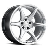 Kansei K11S Tandem 18x9.5in / 5x114.3 BP / 22mm Offset / 73.1mm Bore - Hyper Silver Wheel