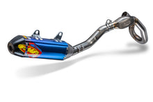 Load image into Gallery viewer, FMF Racing Suzuki Anodized 4.1 Carbon Cap Complete System Titanium/Megabomb Header