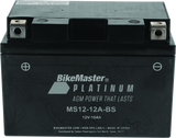 BikeMaster AGM Battery - MS12-12A-BS