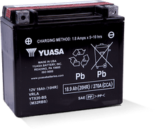 Load image into Gallery viewer, Yuasa YTX20-BS Maintenance Free AGM 12-Volt Battery w/Bottle