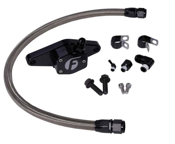 Fleece Performance 94-98 12V Coolant Bypass Kit with Stainless Steel Braided Line