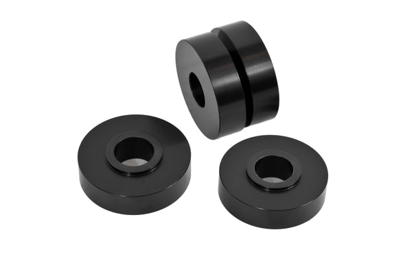 BMR Solid Motor Mount Bushing Upgrade Kit for 93-02 F-Body - Black Anodized