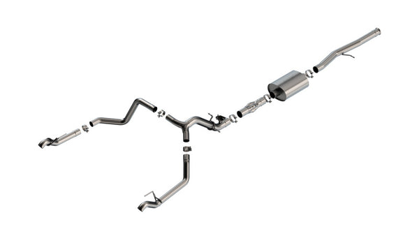 Borla ATAK Catback Exhaust for 2024 Chevy Silverado 1500 6.2L V8 (Factory Tips Required)