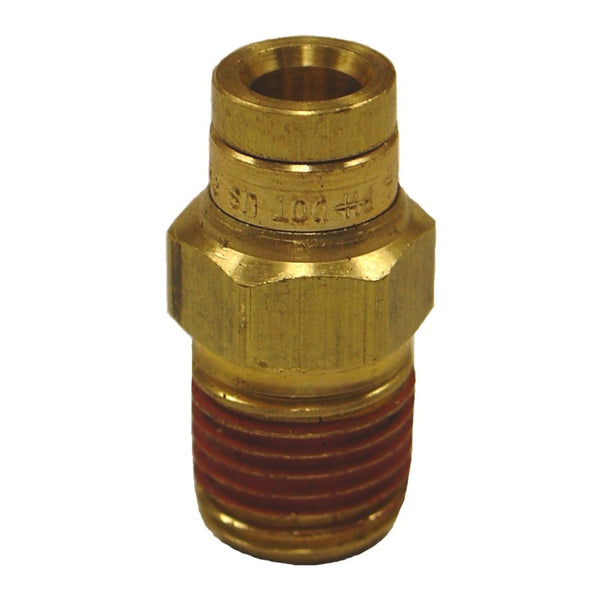 Firestone 1/4in. Push-Lock x 1/4in. NPT Brass Male Connector - 2 Pack (WR17603463)