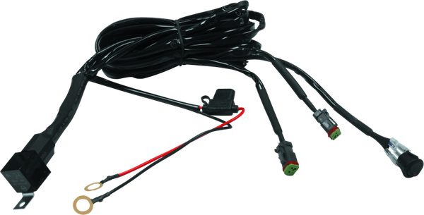 DragonFire Racing LED Light Bar Wiring Harness - Single/Dual Row