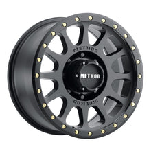 Load image into Gallery viewer, Method MR305 NV 20x9 +18mm Offset 8x170 130.81mm CB Matte Black Wheel