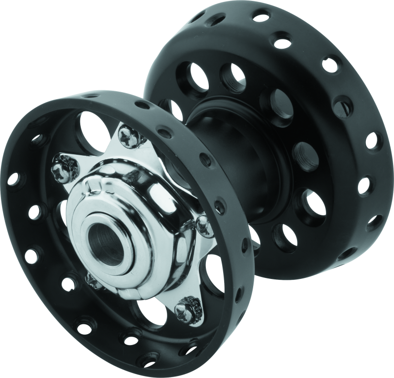 Bikers Choice 36-66 Big Twin Black Star Hub With Cone Style Bearing