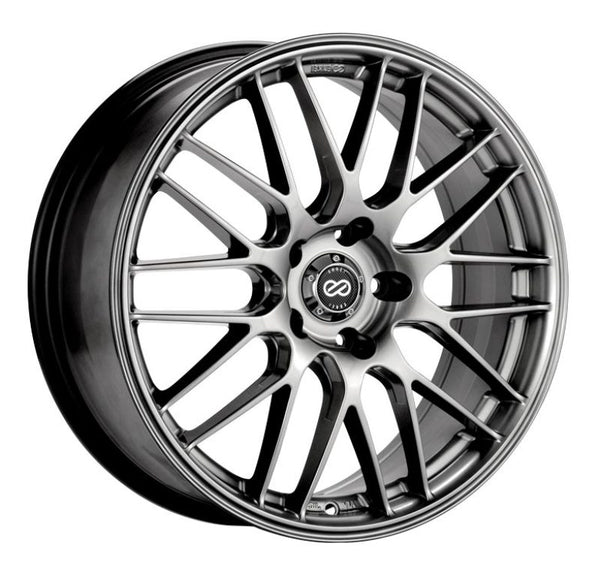 Enkei EKM3 18" Performance Wheel - 5x112 Bolt Pattern, 45mm Offset, Hyper Silver