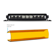 Load image into Gallery viewer, Borne Off-Road Light Bar Cover Single Row 10in Amber