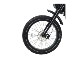 Load image into Gallery viewer, Cheetah Pro Aluminum Alloy E Bike Dual 30AH Lithium Batteries Retro Vintage Style Disc Brake Fat Tire Vintage Electric Bike