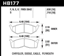 Load image into Gallery viewer, Hawk 95-97 Dodge Neon HT-10 Street Front Brake Pads