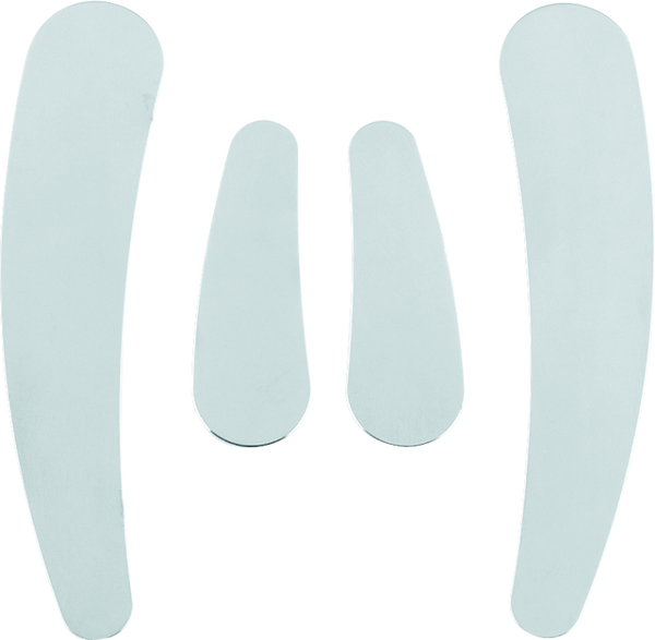 Bikers Choice Chrome Frame Inserts for 1986-2006 Harley-Davidson Softail Models