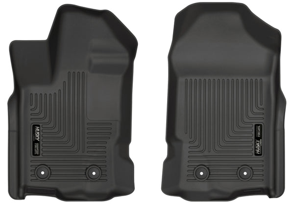 Husky Liners WeatherBeater Black Floor Liners for 2019 Ford Ranger SuperCrew & SuperCab