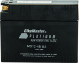 BikeMaster AGM Battery - MS12-4B-BS