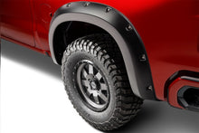 Load image into Gallery viewer, Bushwacker 19-23 Chevrolet Silverado 1500 (Excl. ZR2) Pocket Style Fender Flares 4pc - Smooth Black