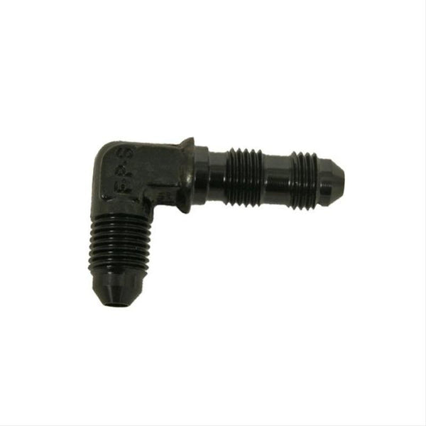 Fragola 6AN 90 Degree Bulkhead Fitting - Black