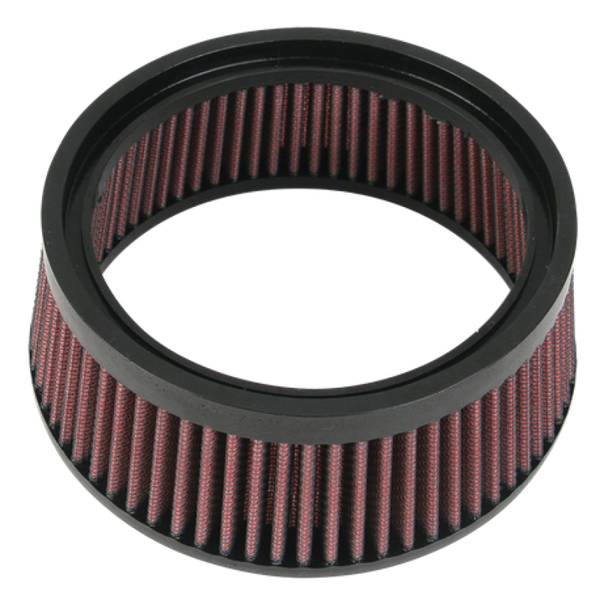 S&S Cycle 1in Taller Pleated Stealth Air Filter Only