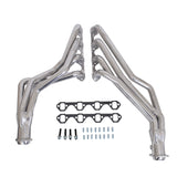 1979-93 MUSTANG 5.0 1-5/8 LONG TUBE HEADERS AUTOMATIC (POLISHED SILVER CERAMIC)